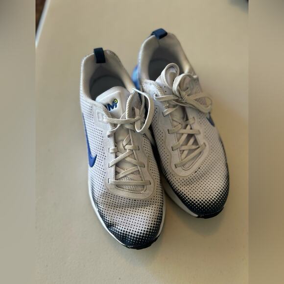 Nike Big Kids' Nike Air Max Phoenix Sneakers 5.5 White/Game Royal/Obsidian/Cyber - Picture 2 of 9